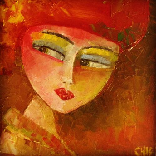 Girl with Red Hat