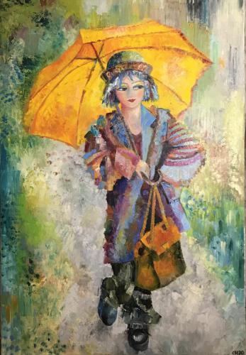 Yellow Umbrella 