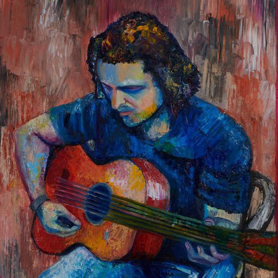 Man with Guitar